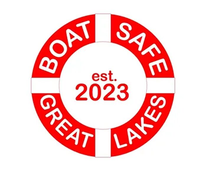 Boat Safe Great Lakes logo, est. 2023
