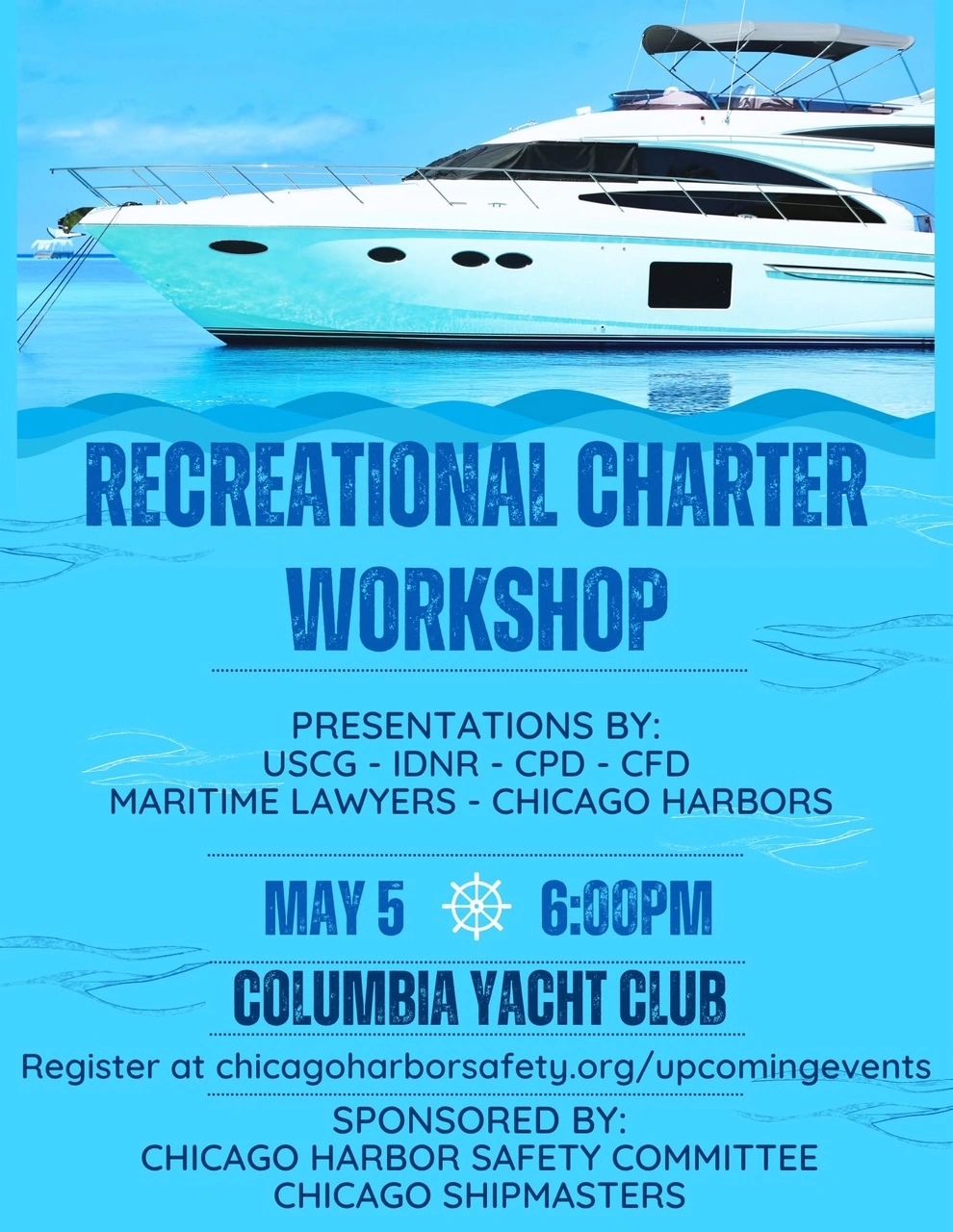 Recreational charter event details