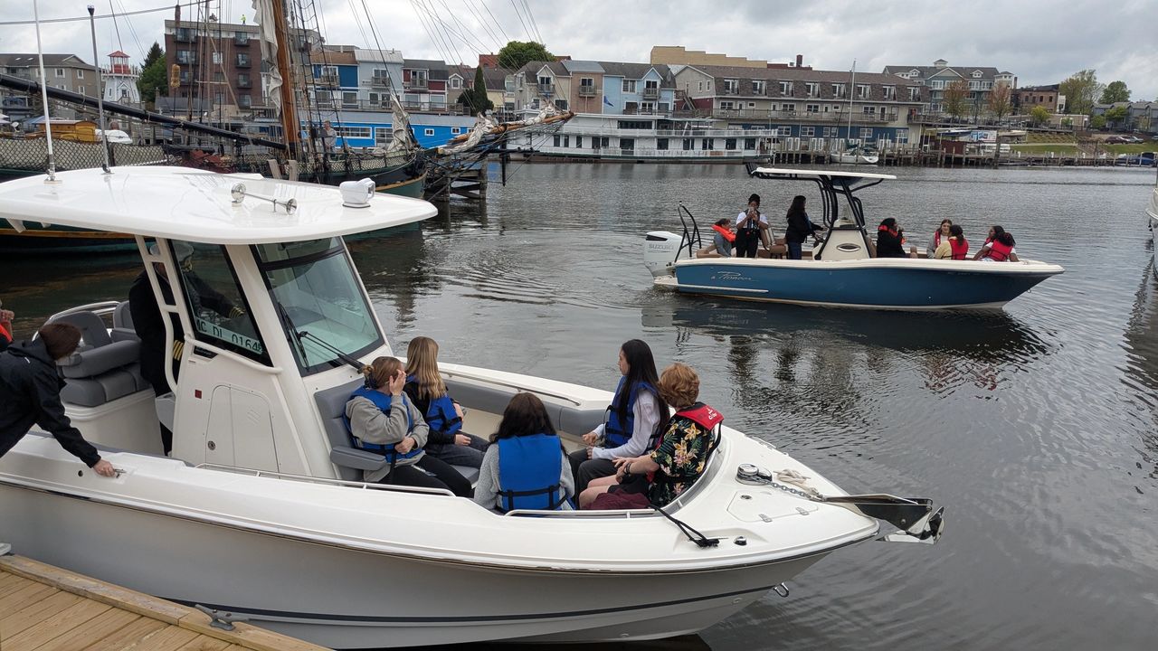 Boat Rides! Thanks Gull Lake Marine! Photo courtesy of the Michigan Martime Museum 