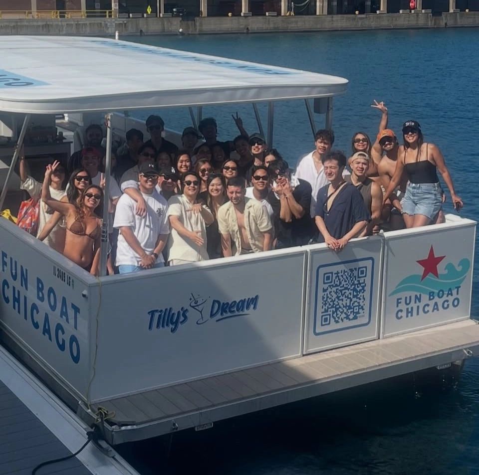 Win a charter for 34 guests on FunBoat Chicago's Tilly's Dream!