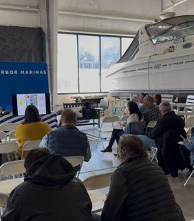 Engaged Students at the Safe Harbors Great Lakes Class/photo courtesy of Boat Safe Chicago b oat safety class safe harbor great lakes boating safety 101 Michigan DNR Muskegon county sheriff Engaged Students at the Safe Harbors Great Lakes Class/photo courtesy of Boat Safe Chicago b oat safety class safe harbor great lakes boating safety 101 Michigan DNR Muskegon county sheriff