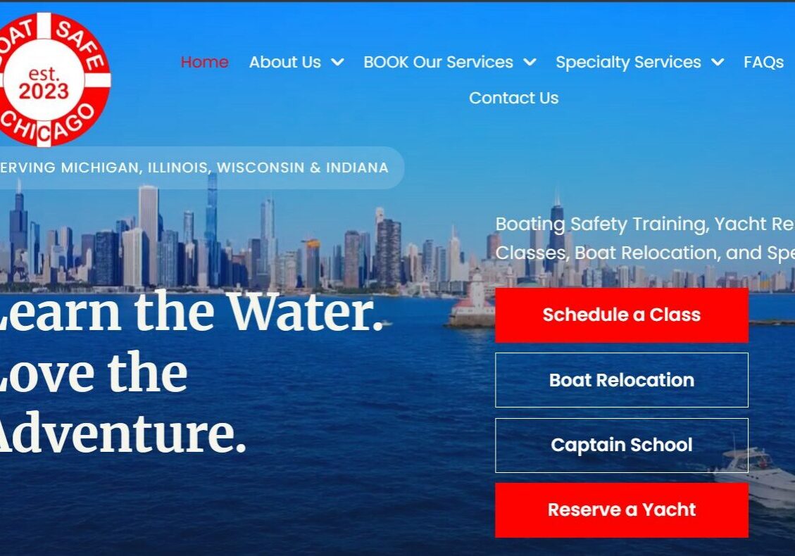 Boat Safe Chicago website homeoage