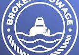 Broken Stowage logo with ship icon